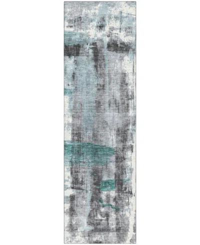 Addison Mayfield Amf1982 2'3"x7'6" Runner In Gray