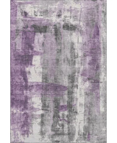 Addison Mayfield Amf1982 3'x5' Area Rug In Purple