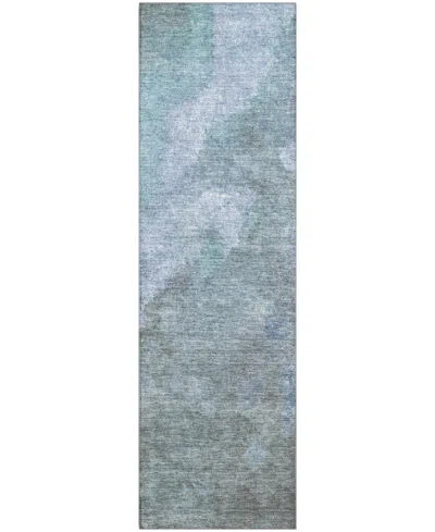 Addison Mayfield Amf1983 2'3"x7'6" Runner In Blue