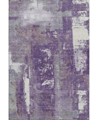 Addison Mayfield Amf1984 10'x14' Area Rug In Purple