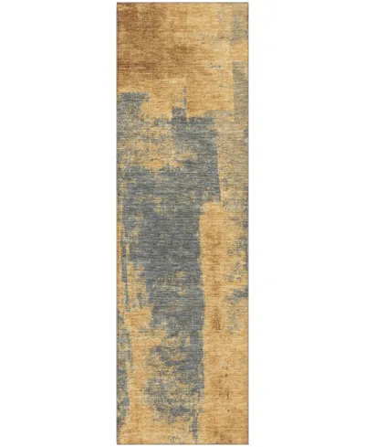 Addison Mayfield Amf1984 2'3"x7'6" Runner In Brown