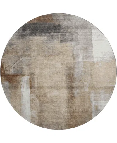 Addison Mayfield Amf1984 8'x8' Round In Brown