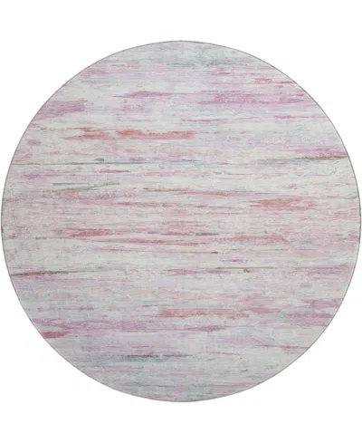 Addison Mayfield Amf1985 8'x8' Round In Pink