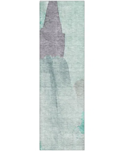 Addison Mayfield Amf1986 2'3"x7'6" Runner In Blue