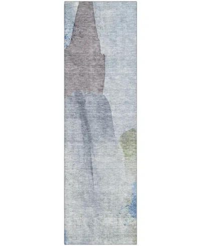 Addison Mayfield Amf1986 2'3"x7'6" Runner In Blue