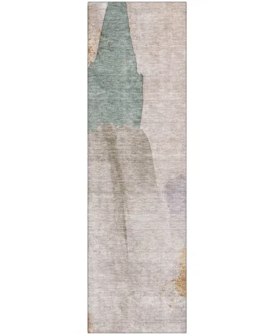 Addison Mayfield Amf1986 2'3"x7'6" Runner In Pink