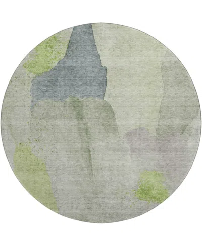 Addison Mayfield Amf1986 8'x8' Round In Multi