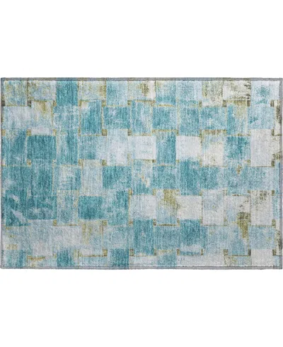 Addison Mayfield Amf1988 1'8"x2'6" Area Rug In Blue