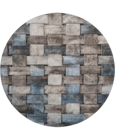 Addison Mayfield Amf1988 8'x8' Round In Multi