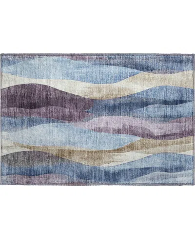 Addison Mayfield Amf1989 1'8"x2'6" Area Rug In Blue