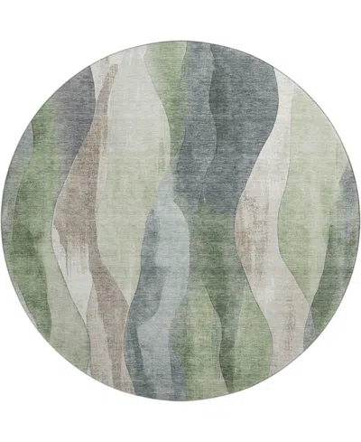 Addison Mayfield Amf1989 8'x8' Round In Gray
