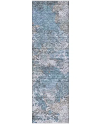 Addison Mayfield Amf1991 2'3"x7'6" Runner In Blue