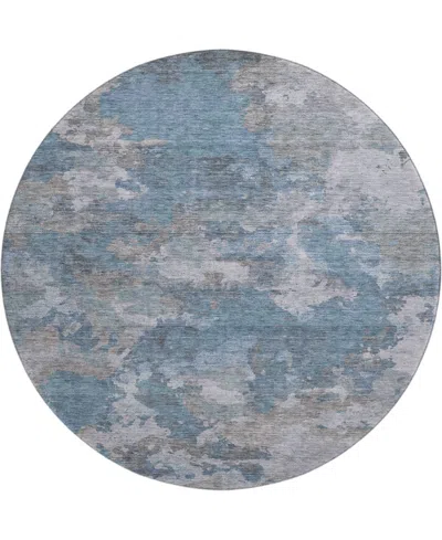Addison Mayfield Amf1991 8'x8' Round In Blue