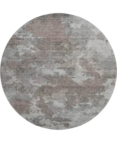 Addison Mayfield Amf1991 8'x8' Round In Brown