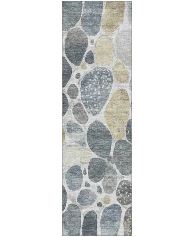 Addison Mayfield Amf1993 2'3"x7'6" Runner In Green