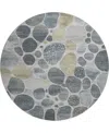 Addison Mayfield Amf1993 8'x8' Round In Multi