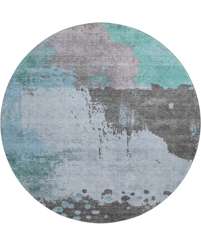 Addison Mayfield Amf1994 8'x8' Round In Blue