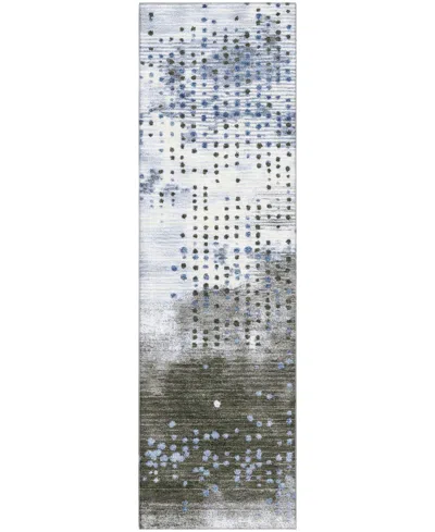 Addison Mayfield Amf1995 2'3"x7'6" Runner In Blue