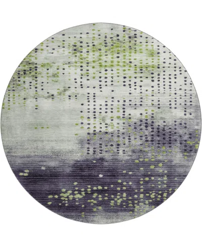 Addison Mayfield Amf1995 8'x8' Round In Multi