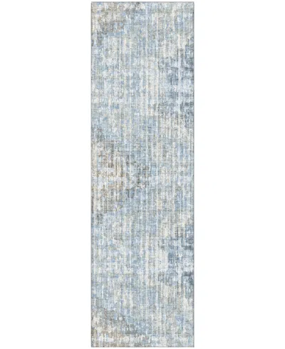 Addison Mayfield Amf1996 2'3"x7'6" Runner In Blue