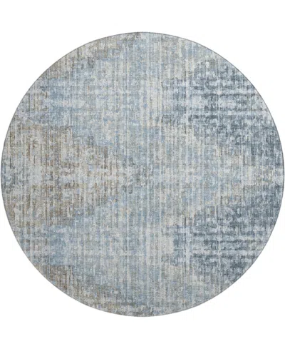 Addison Mayfield Amf1996 8'x8' Round In Blue