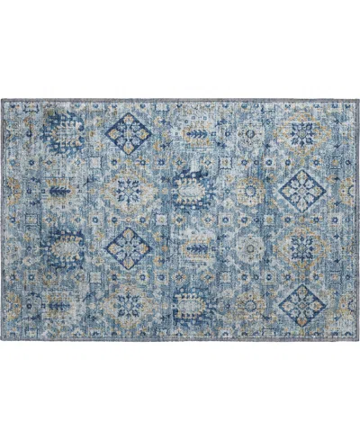 Addison Mayfield Amf1998 1'8"x2'6" Area Rug In Blue