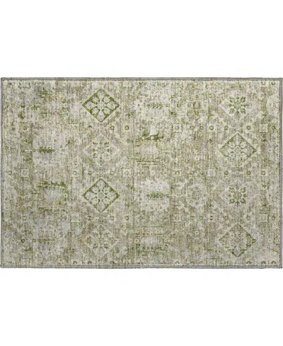 Addison Mayfield Amf1998 1'8"x2'6" Area Rug In Green