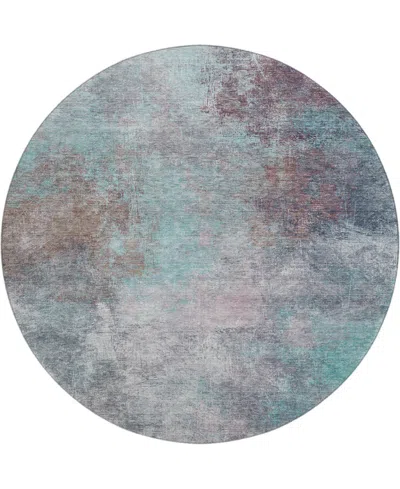 Addison Mayfield Amf1999 8'x8' Round In Blue