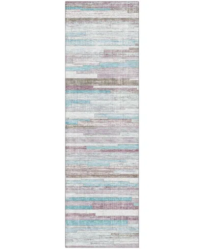 Addison Mayfield Amf2000 2'3"x7'6" Runner In Blue