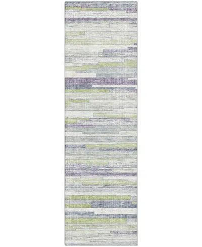 Addison Mayfield Amf2000 2'3"x7'6" Runner In Blue