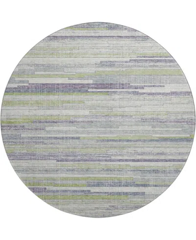 Addison Mayfield Amf2000 8'x8' Round In Blue