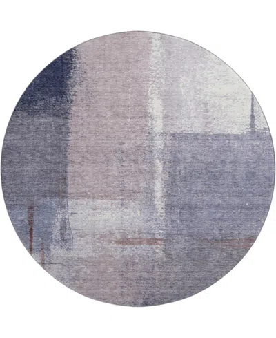 Addison Mayfield Amf2002 8'x8' Round In Purple
