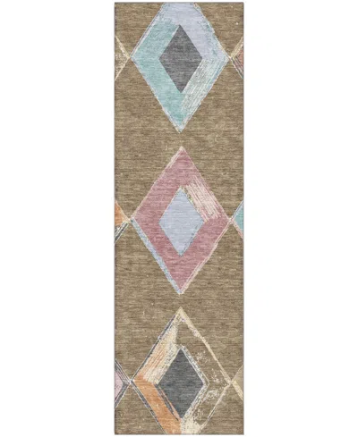 Addison Mayfield Amf2004 2'3"x7'6" Runner In Brown