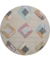 Addison Mayfield Amf2004 8'x8' Round In Multi
