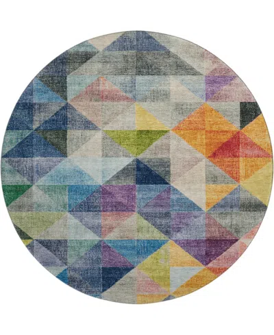 Addison Mayfield Amf2006 8'x8' Round In Multi