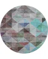 Addison Mayfield Amf2006 8'x8' Round In Multi