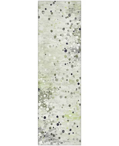 Addison Mayfield Amf2007 2'3"x7'6" Runner In Green