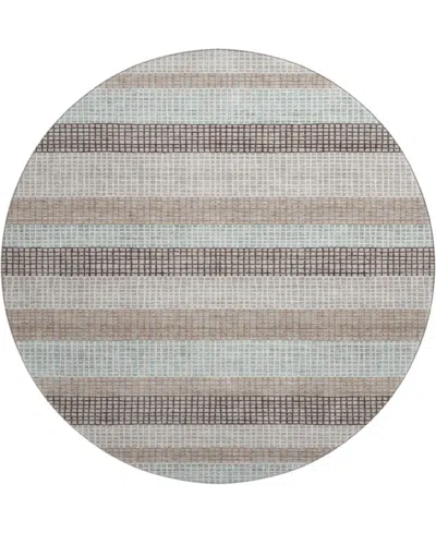 Addison Mayfield Amf2008 8'x8' Round In Brown