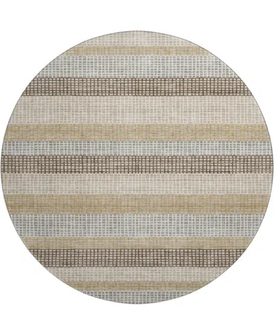 Addison Mayfield Amf2008 8'x8' Round In Brown
