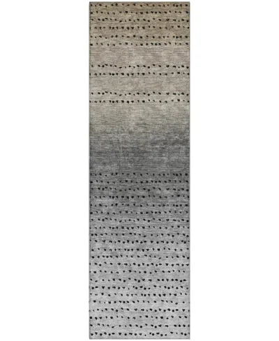 Addison Mayfield Amf2009 2'3"x7'6" Runner In Gray