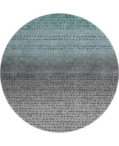 Addison Mayfield Amf2009 8'x8' Round In Blue