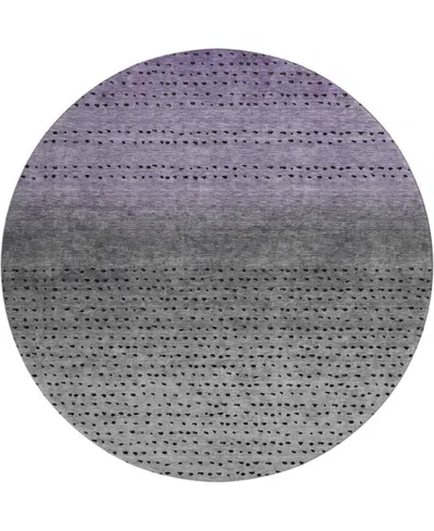 Addison Mayfield Amf2009 8'x8' Round In Purple