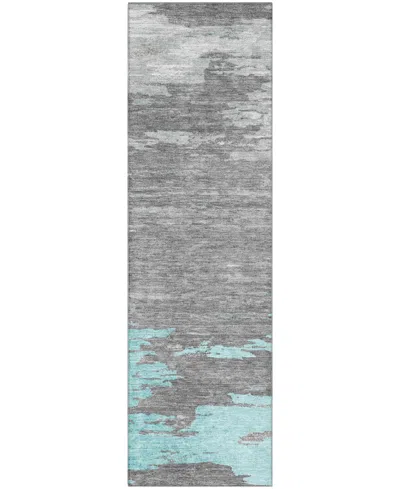 Addison Mayfield Amf2010 2'3"x7'6" Runner In Gray