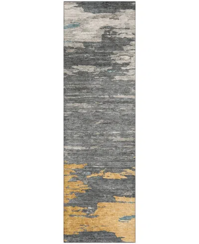 Addison Mayfield Amf2010 2'3"x7'6" Runner In Gray