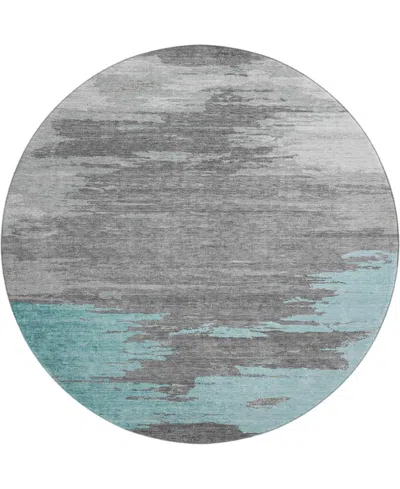 Addison Mayfield Amf2010 8'x8' Round In Blue