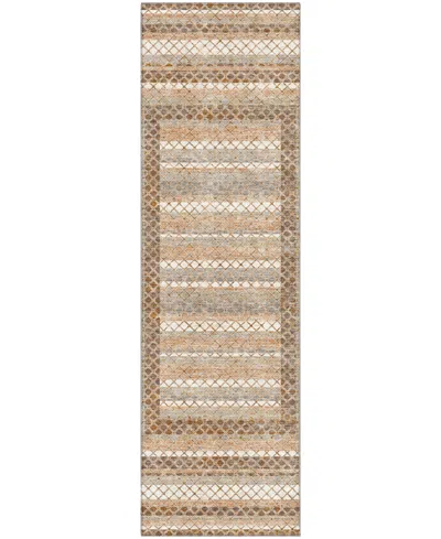 Addison Mayfield Amf2011 2'3"x7'6" Runner In Brown