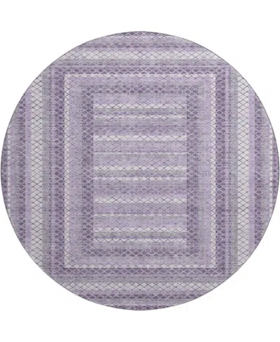 Addison Mayfield Amf2011 8'x8' Round In Purple