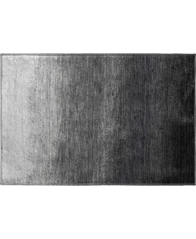 Addison Mayfield Amf2012 1'8"x2'6" Area Rug In Black