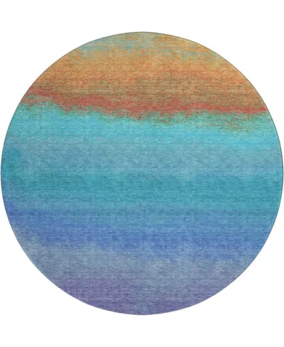 Addison Mayfield Amf2012 8'x8' Round In Blue
