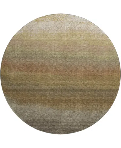 Addison Mayfield Amf2012 8'x8' Round In Brown